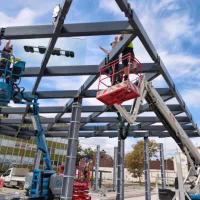 Montáž konstrukcí