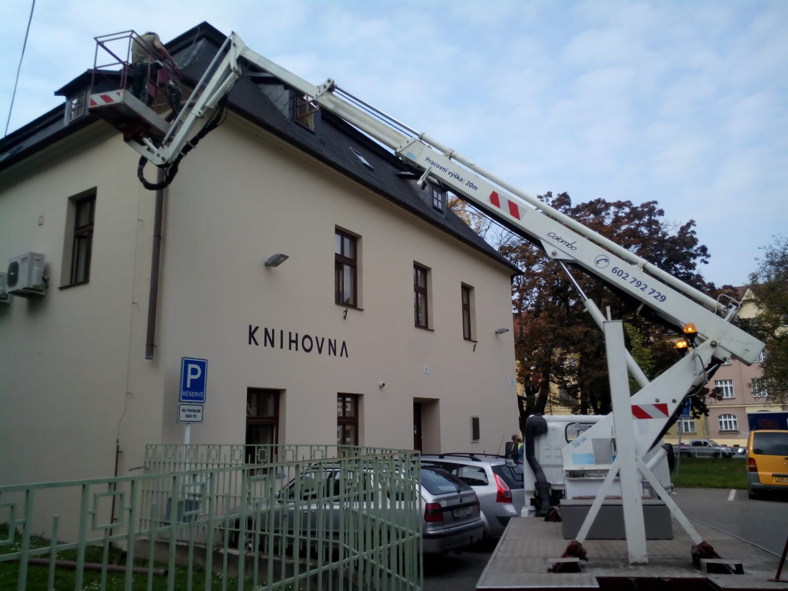 Čištění a montáž rýn a okapů