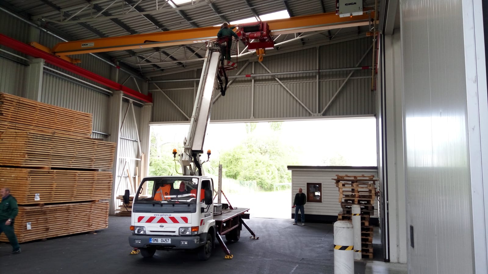 Montáž konstrukcí