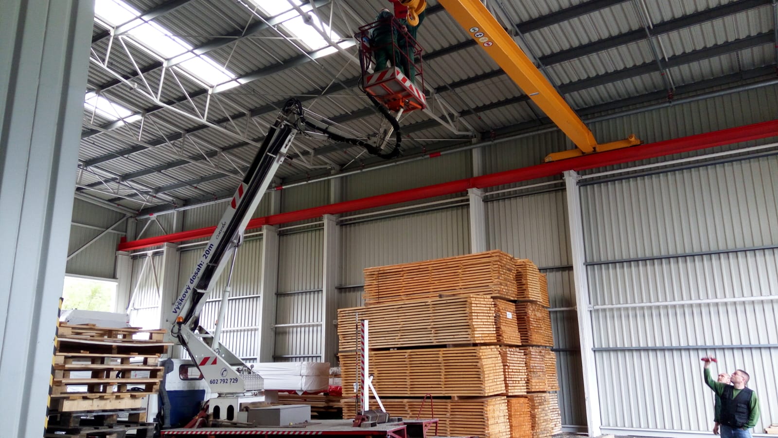 Montáž konstrukcí