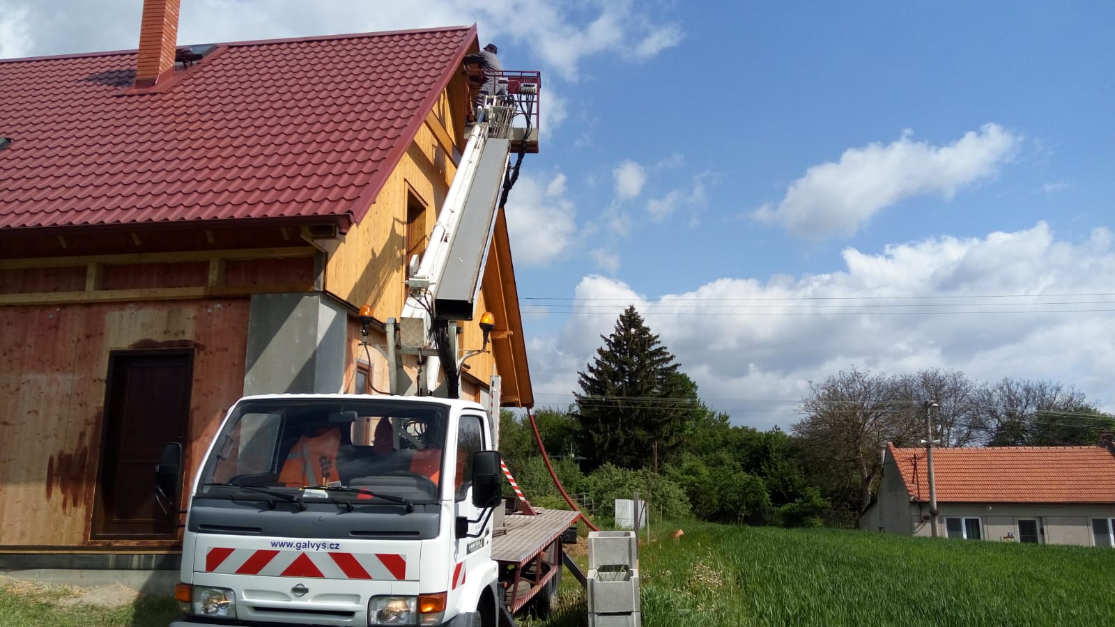 Čištění a montáž rýn a okapů