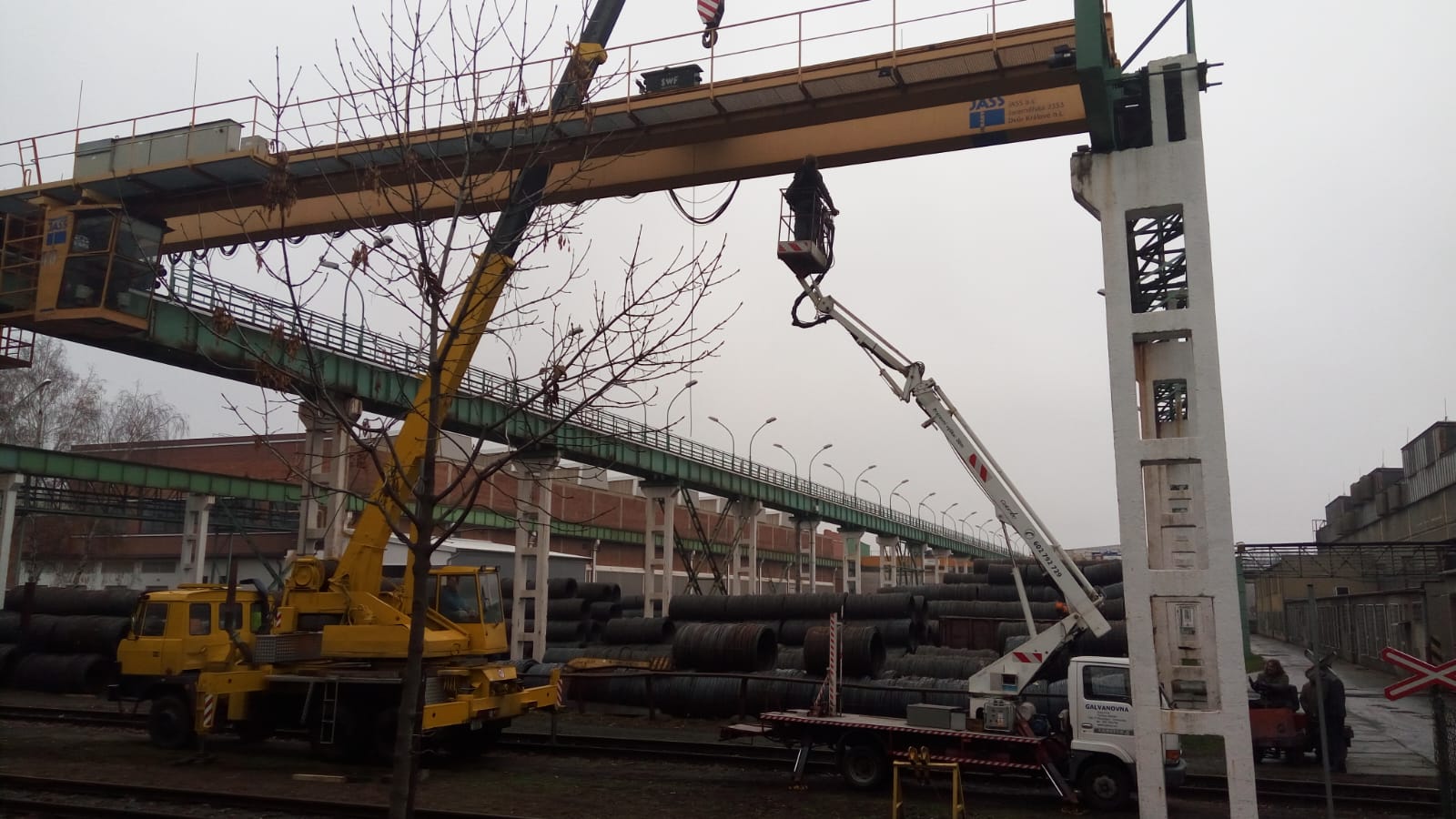 Montáž konstrukcí