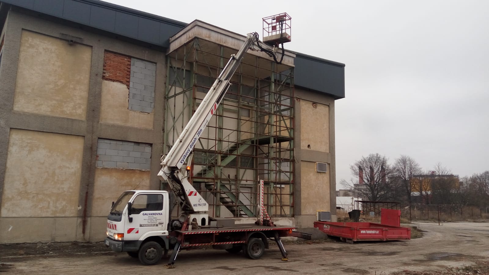 Montáž konstrukcí