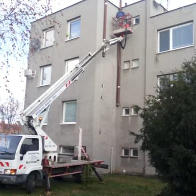 Čištění a montáž rýn a okapů