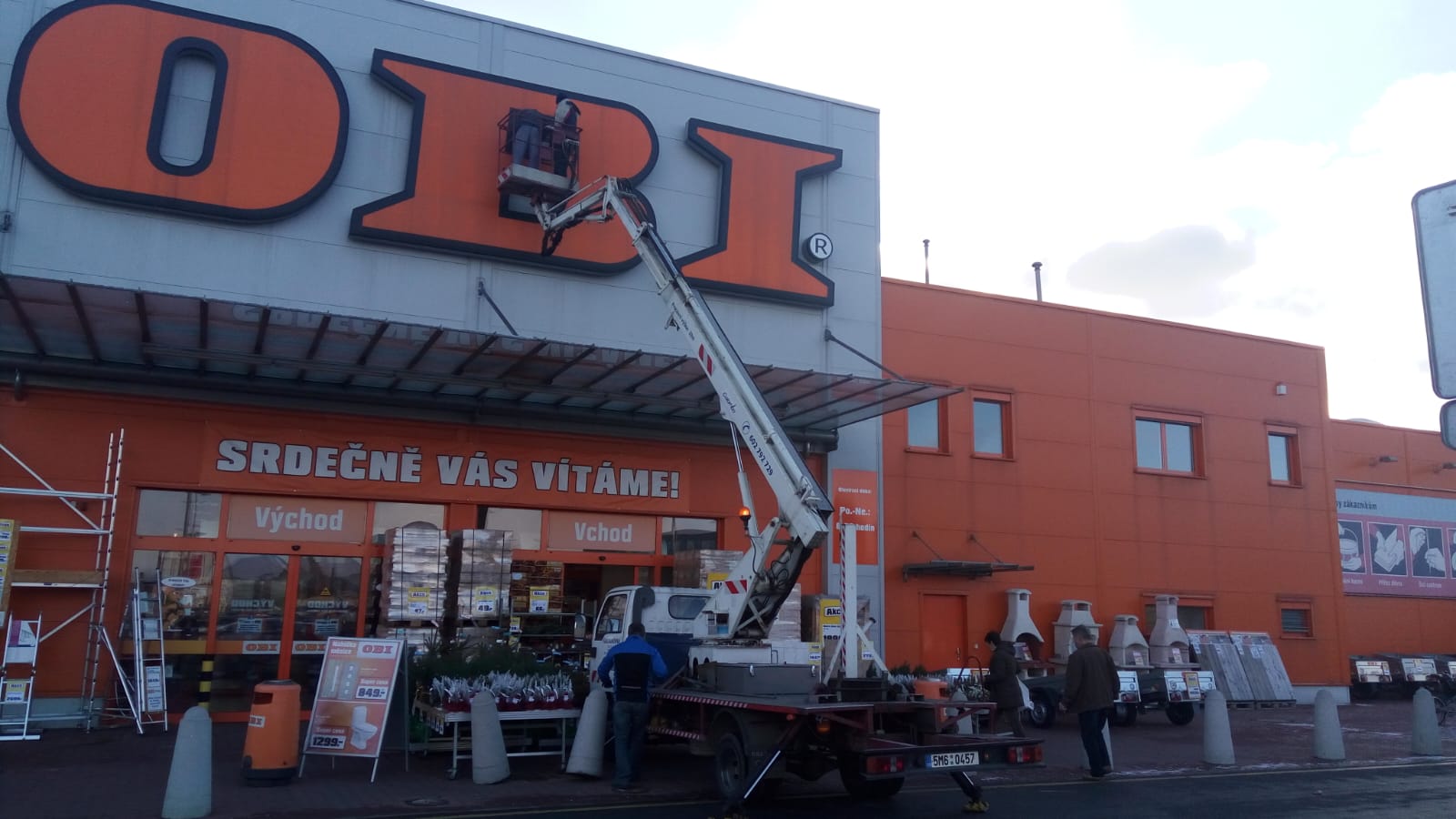 Montáž konstrukcí