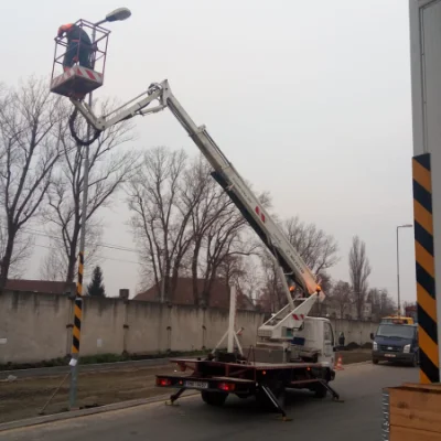 Montáž veřejného osvětlení