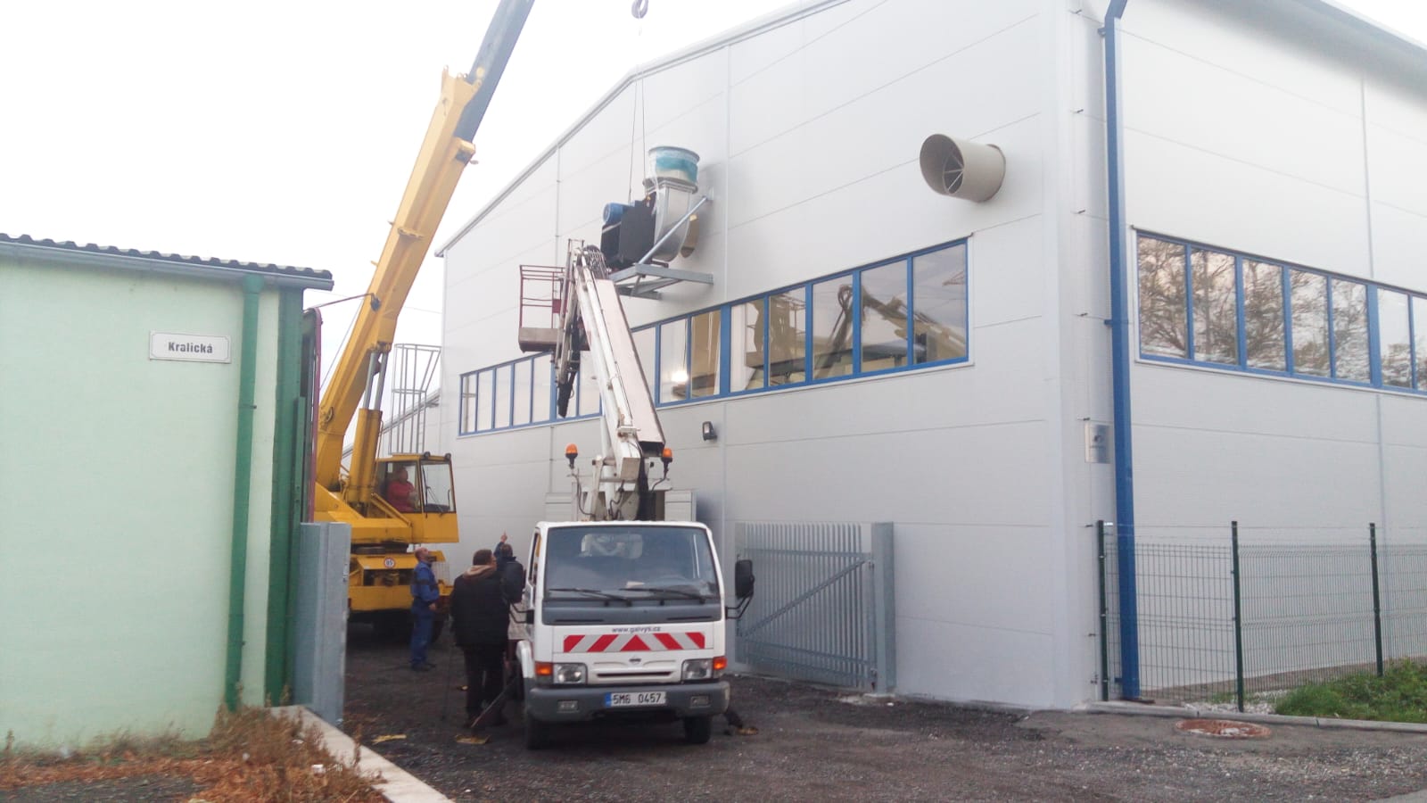 Montáž konstrukcí