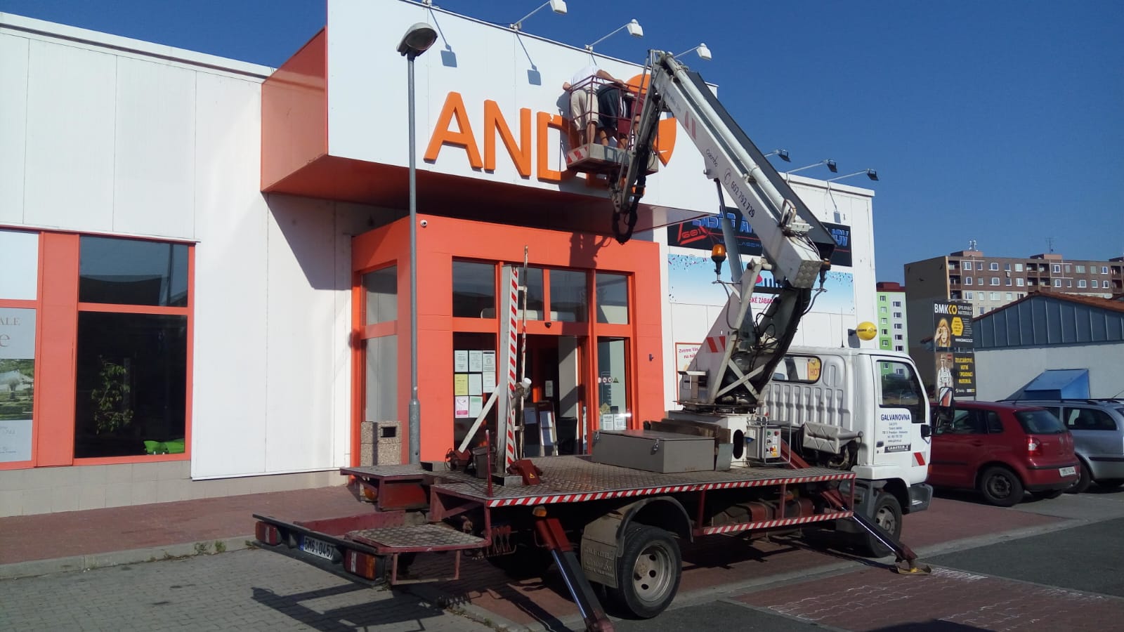 Montáž konstrukcí