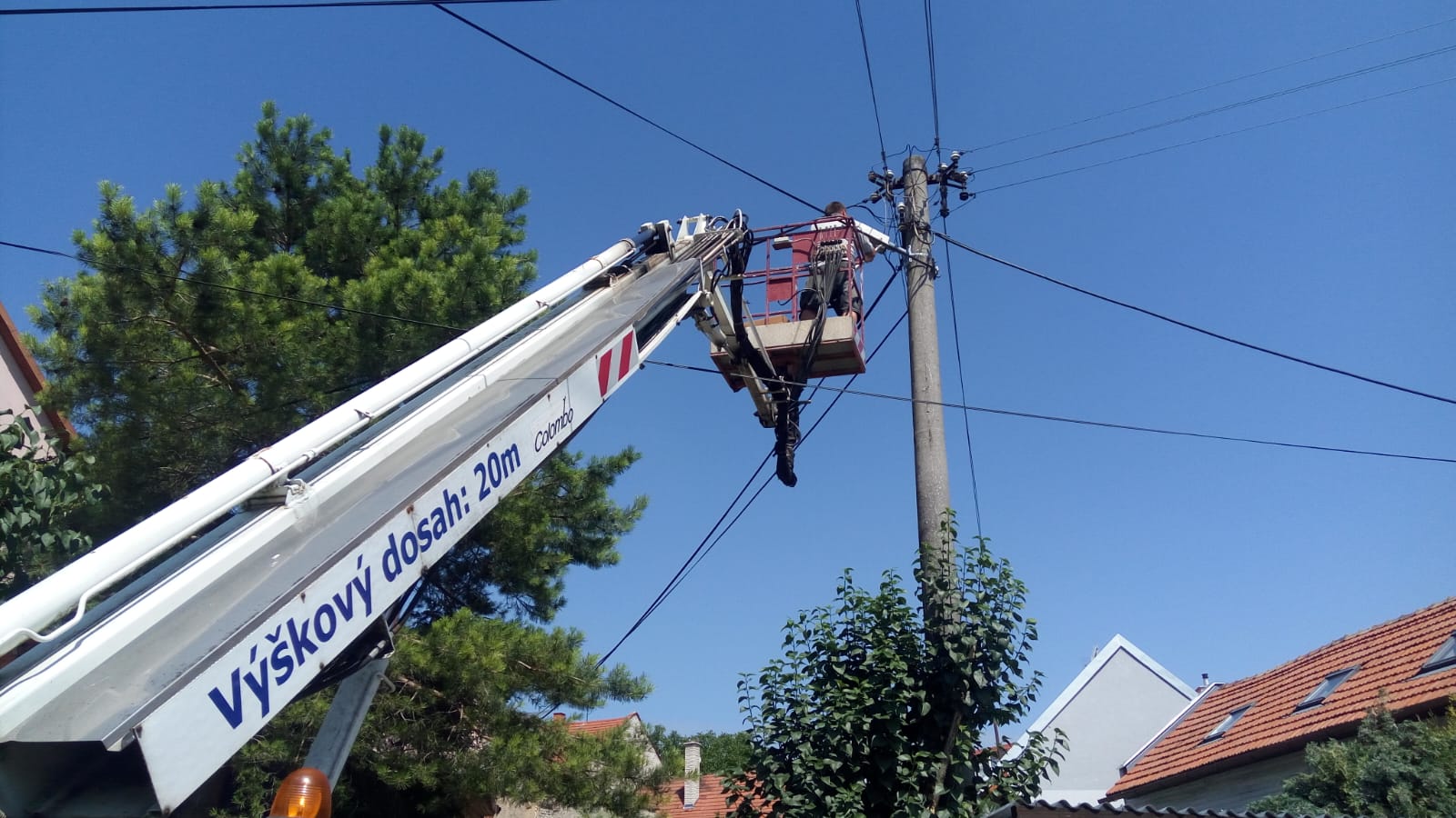 Montáž veřejného osvětlení