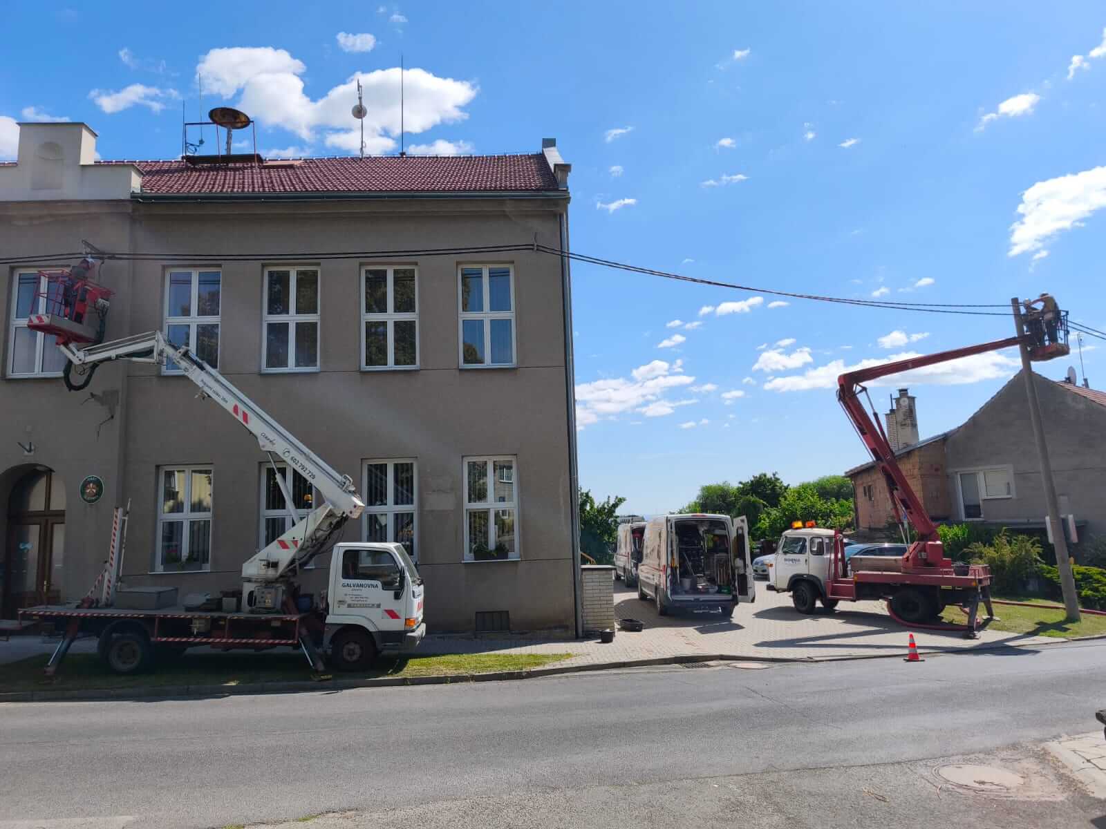 Montáž konstrukcí